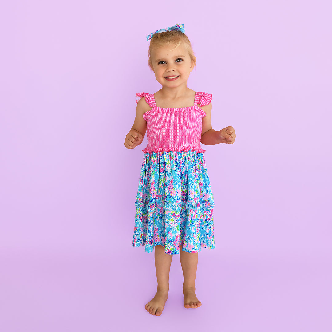 Ella SMOCKED DRESS - Gigi and Max