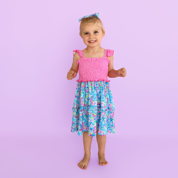 Ella SMOCKED DRESS - Gigi and Max