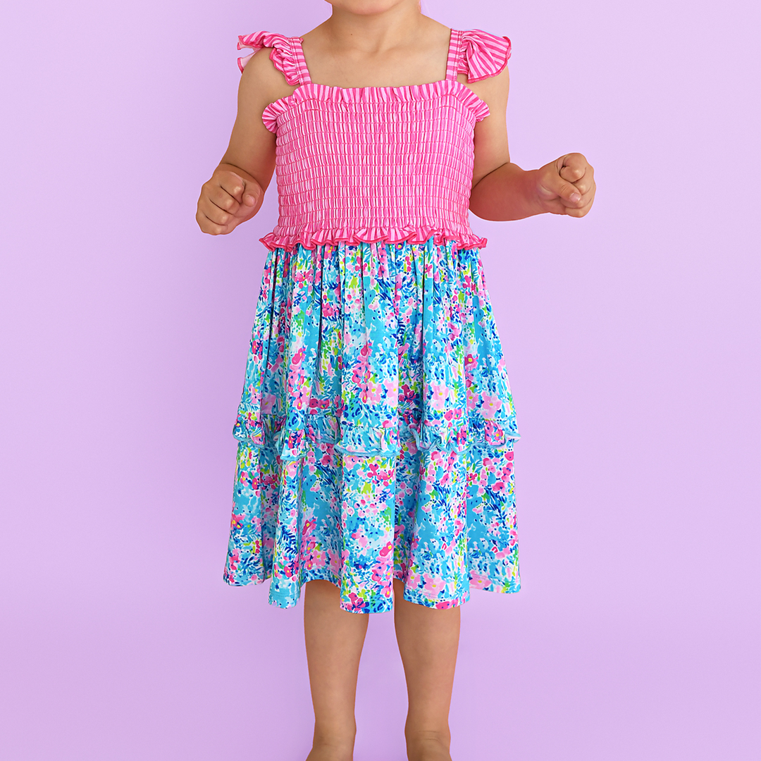 Ella SMOCKED DRESS - Gigi and Max