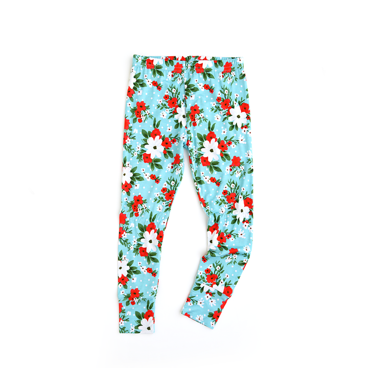 Elsa Floral LEGGINGS - Gigi and Max
