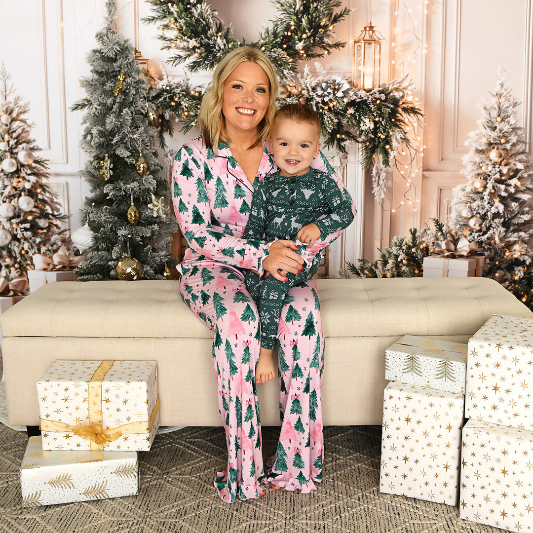 Etta Trees WOMENS RUFFLE LOUNGE SET - Gigi and Max