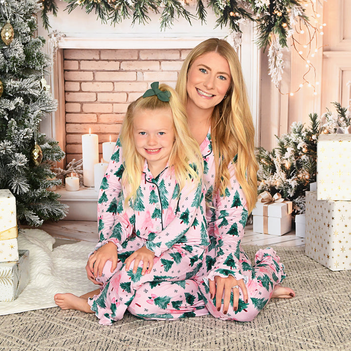 Etta Trees WOMENS RUFFLE LOUNGE SET - Gigi and Max