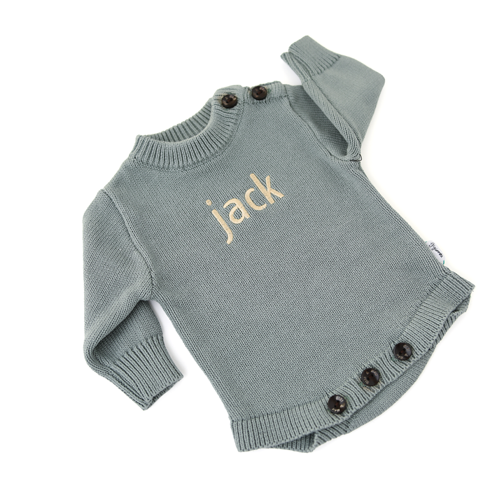 Eucalyptus KNIT BUBBLE - Gigi and Max