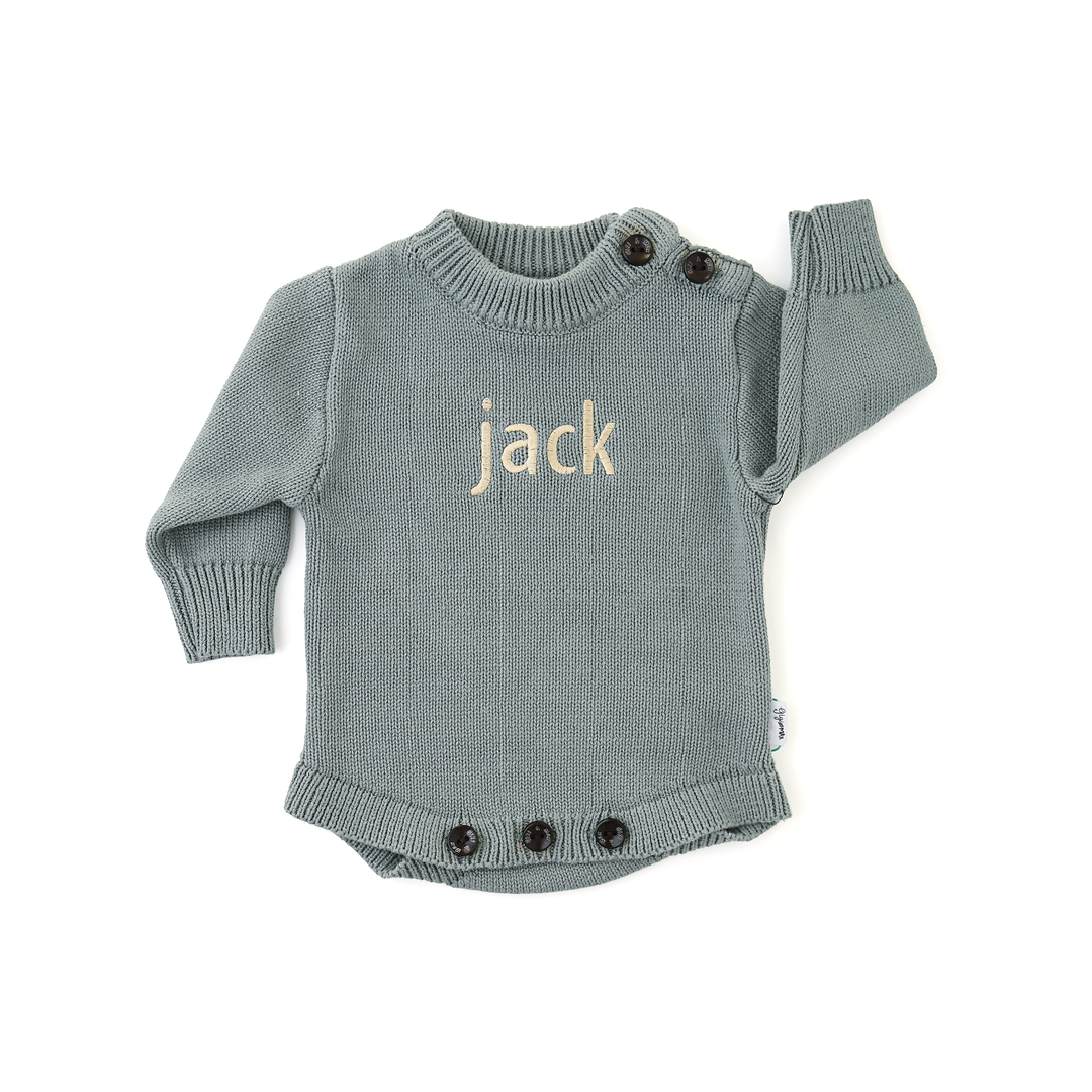 Eucalyptus KNIT BUBBLE - Gigi and Max