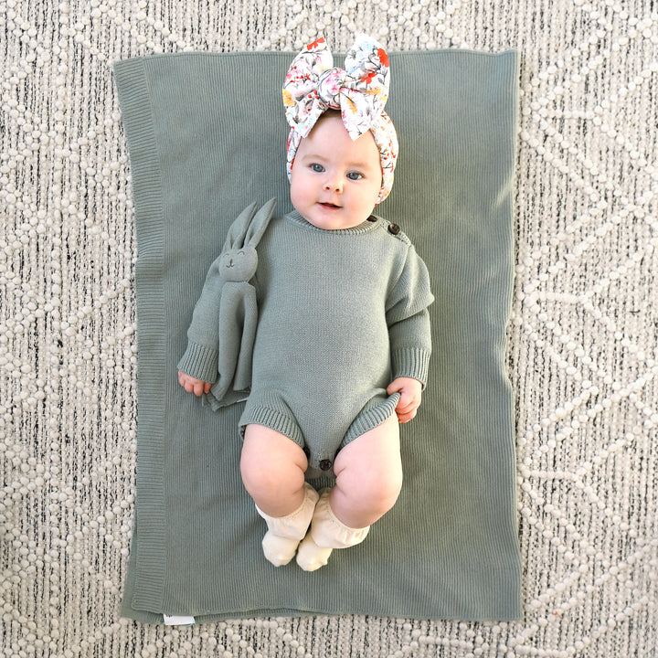 Eucalyptus KNIT BUBBLE - Gigi and Max