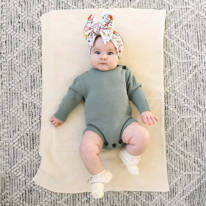 Eucalyptus KNIT BUBBLE - Gigi and Max