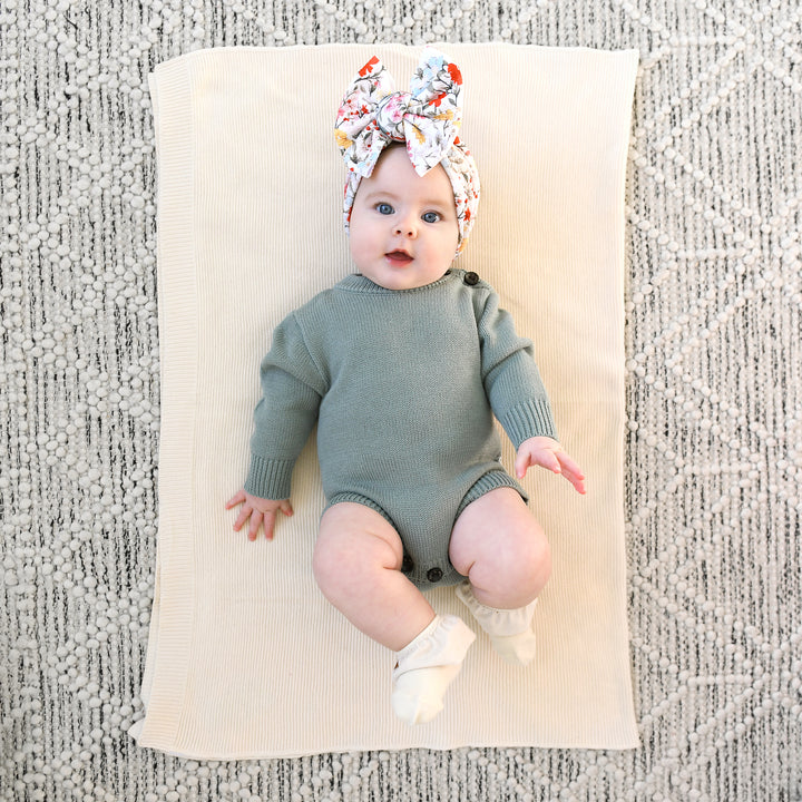 Eucalyptus KNIT BUBBLE - Gigi and Max