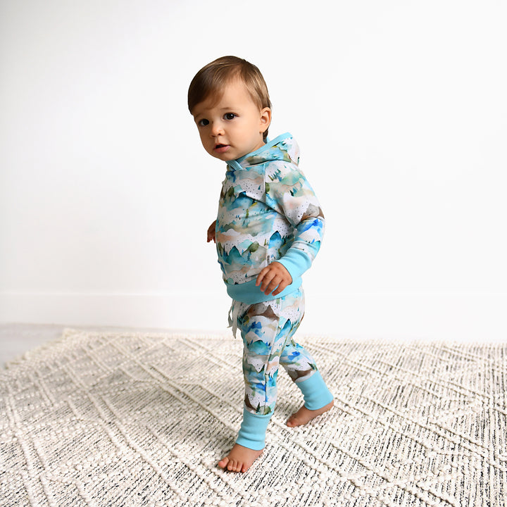 Everest Mountain HOODIE SET - Gigi and Max