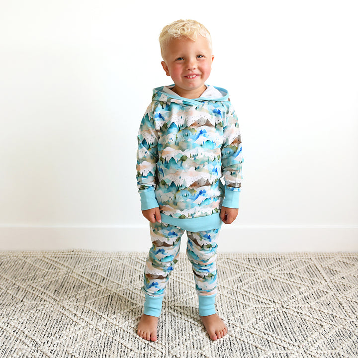 Everest Mountain HOODIE SET - Gigi and Max