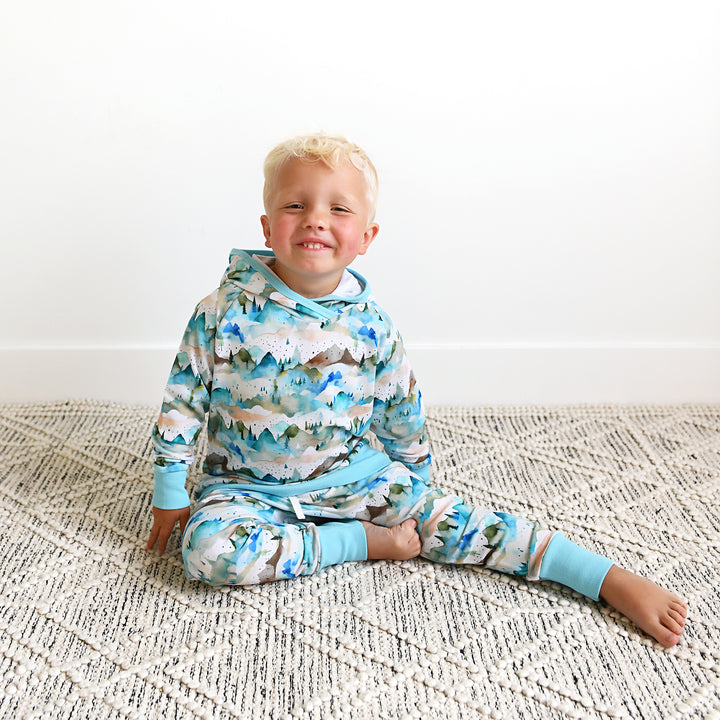 Everest Mountain HOODIE SET - Gigi and Max