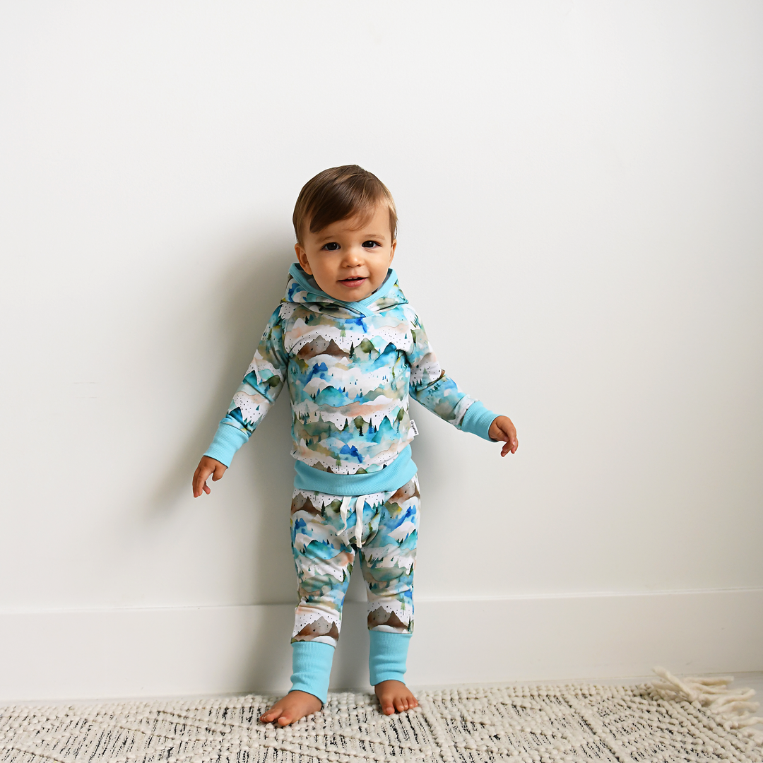 Everest Mountain HOODIE SET - Gigi and Max