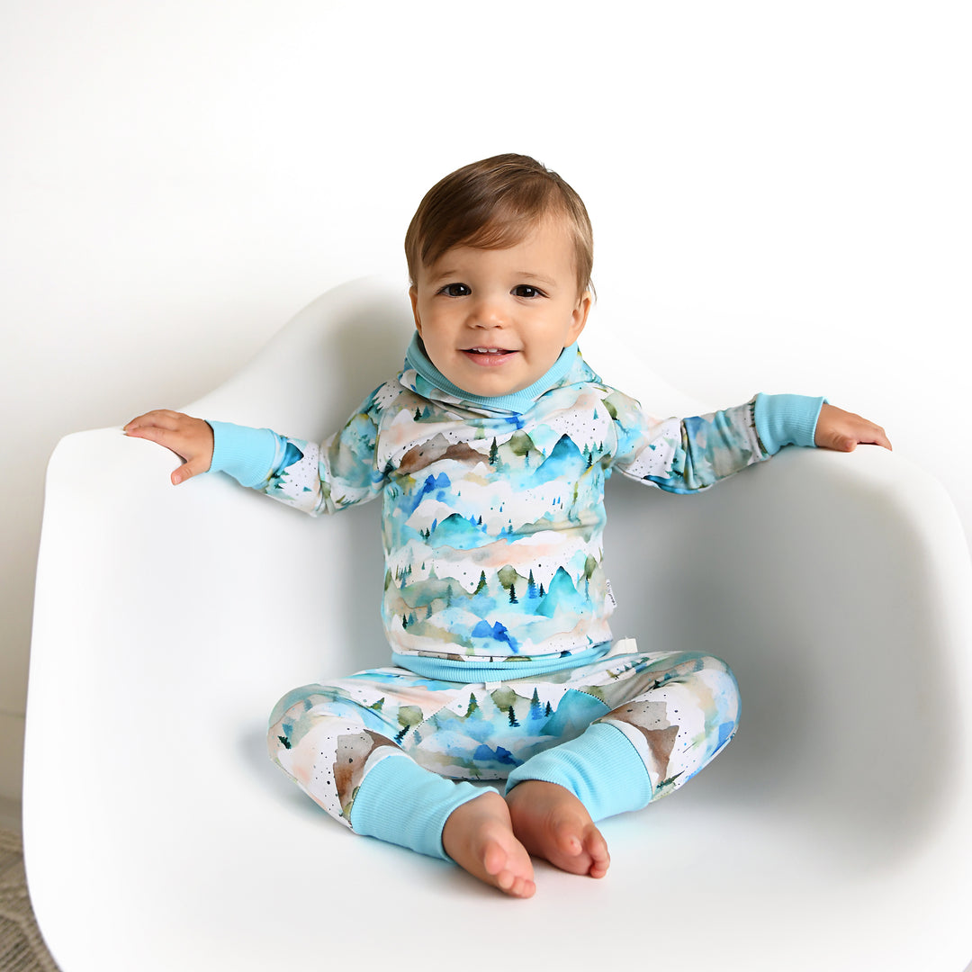 Everest Mountain HOODIE SET - Gigi and Max