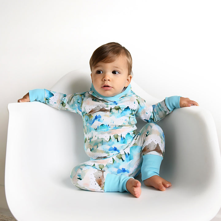 Everest Mountain HOODIE SET - Gigi and Max