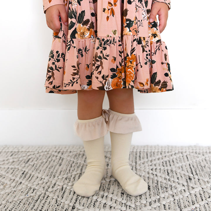 Flora Light Pink SWING DRESS - Gigi and Max