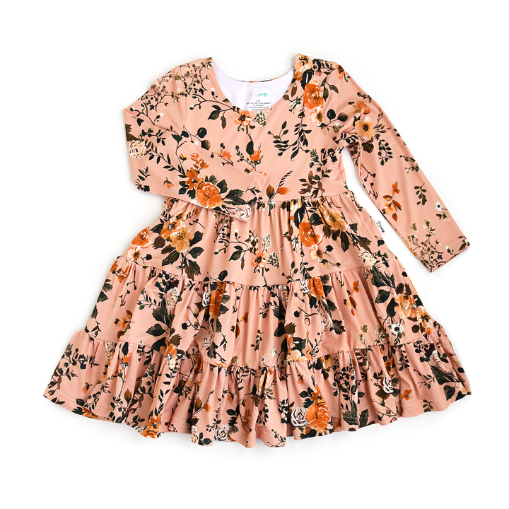 Flora Light Pink SWING DRESS - Gigi and Max