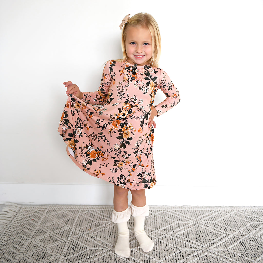 Flora Light Pink TUTU DRESS - Gigi and Max