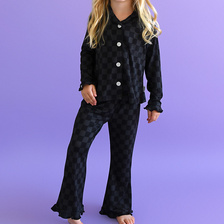 Frankie KIDS RUFFLE LOUNGE SET