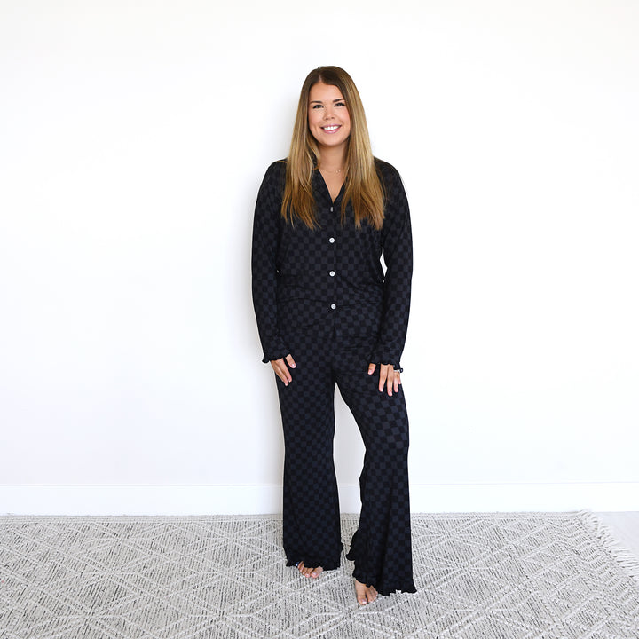 Frankie WOMENS RUFFLE LOUNGE SET