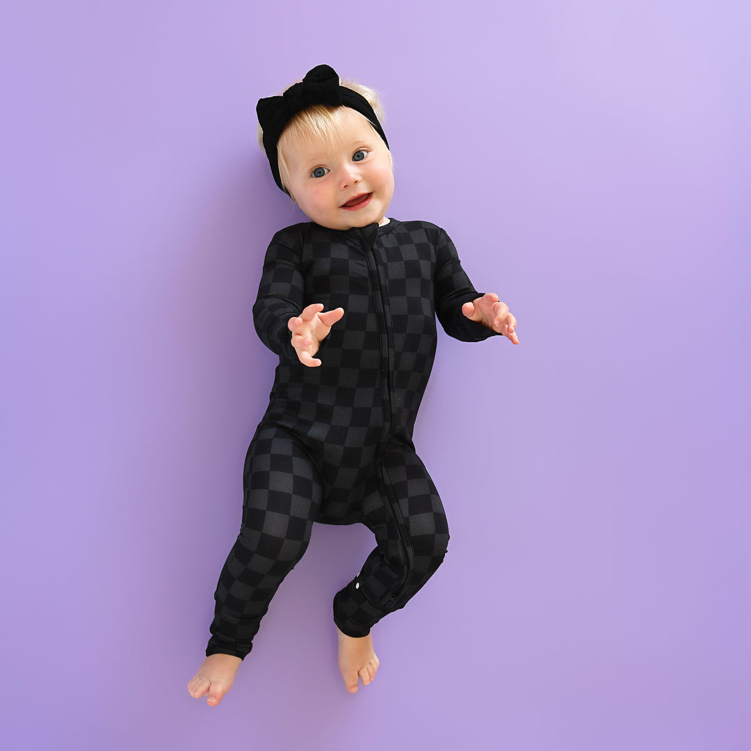 Black #34 SOFT NYLON ELASTIC HEADBAND - Gigi and Max