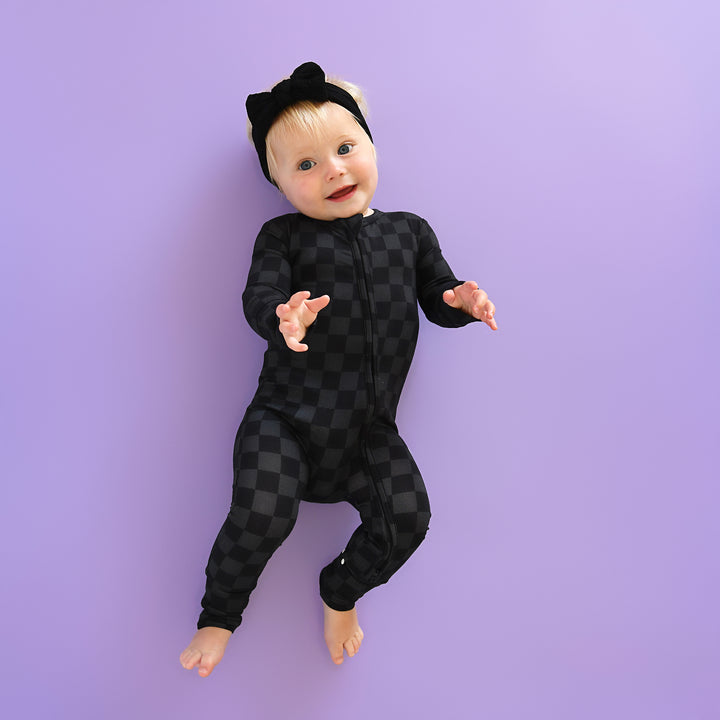 Black #34 SOFT NYLON ELASTIC HEADBAND - Gigi and Max