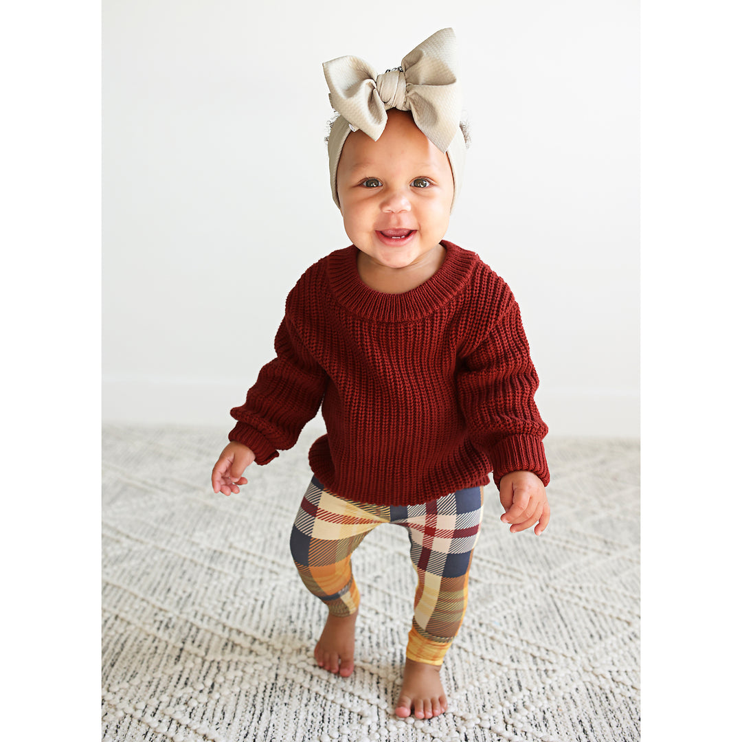 River Plaid LEGGINGS - Gigi and Max