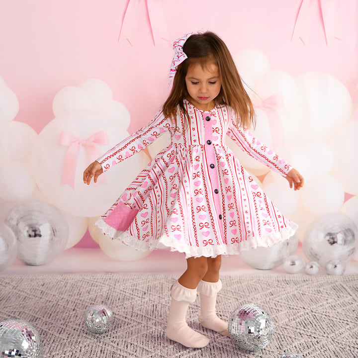 Hallie BUTTON DRESS - Gigi and Max