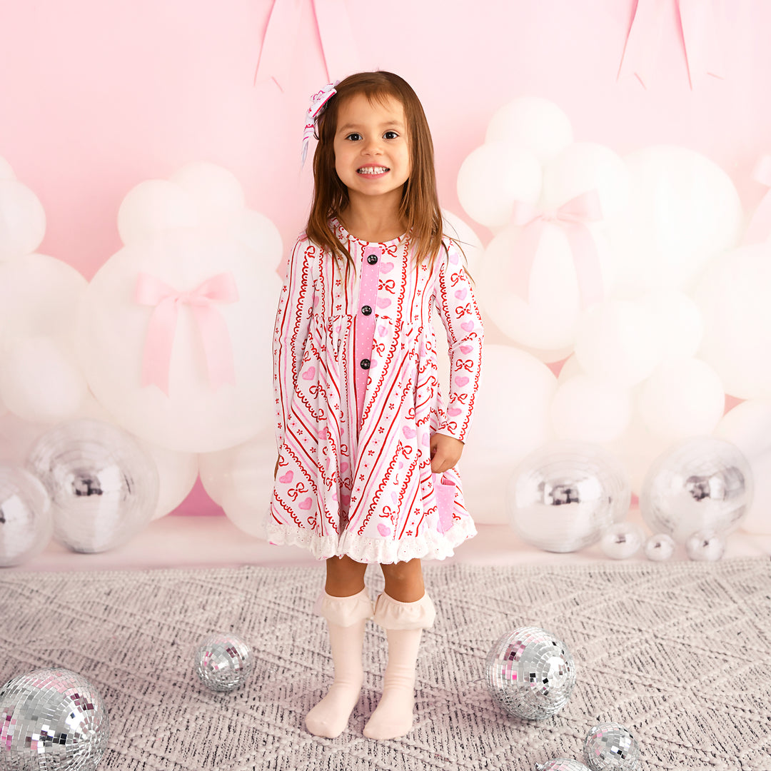 Hallie BUTTON DRESS - Gigi and Max