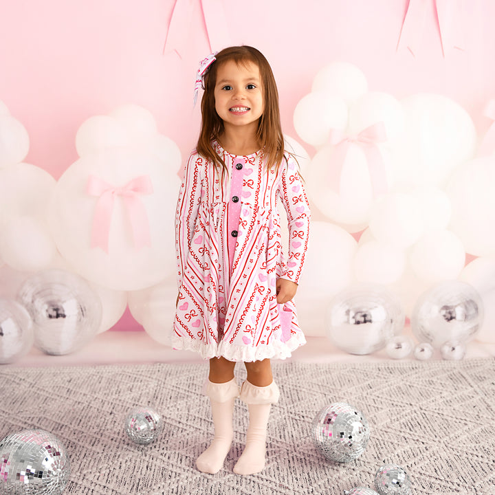 Hallie BUTTON DRESS - Gigi and Max