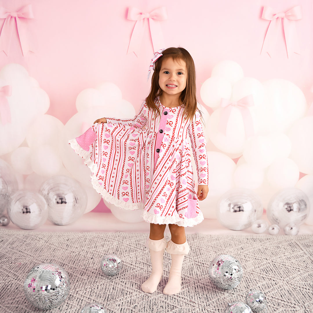 Hallie BUTTON DRESS - Gigi and Max