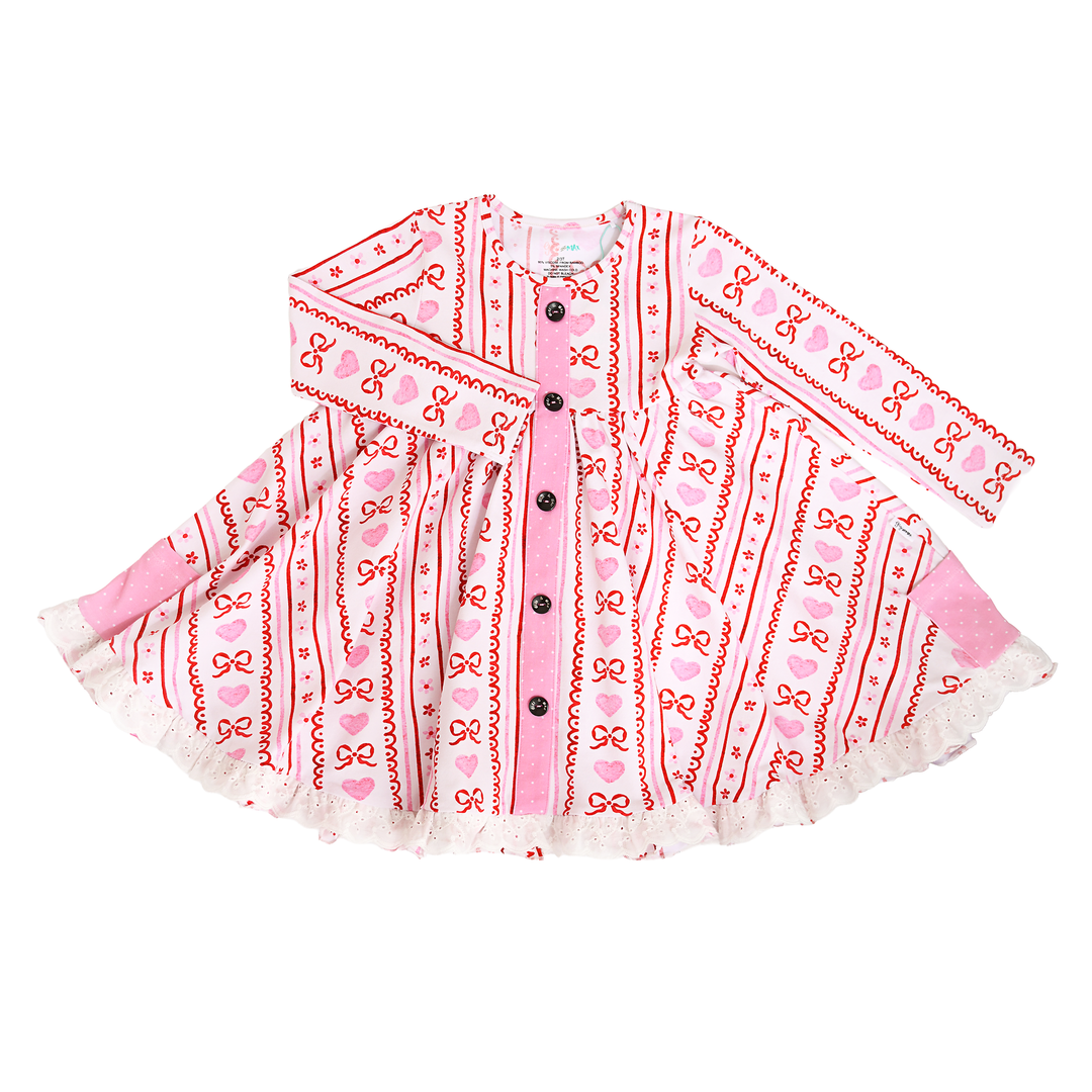 Hallie BUTTON DRESS - Gigi and Max