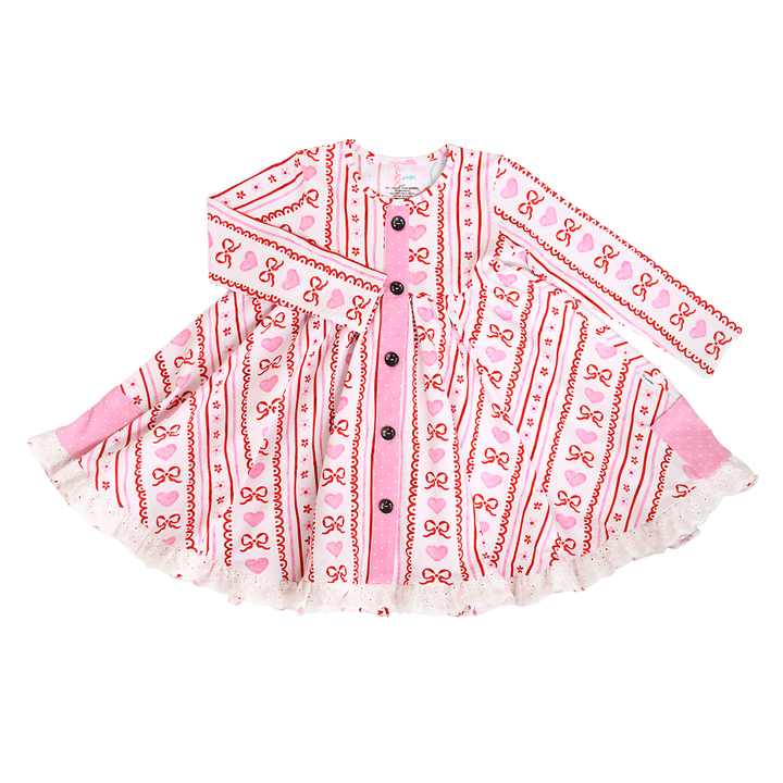 Hallie BUTTON DRESS - Gigi and Max