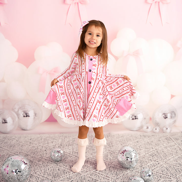 Hallie BUTTON DRESS - Gigi and Max