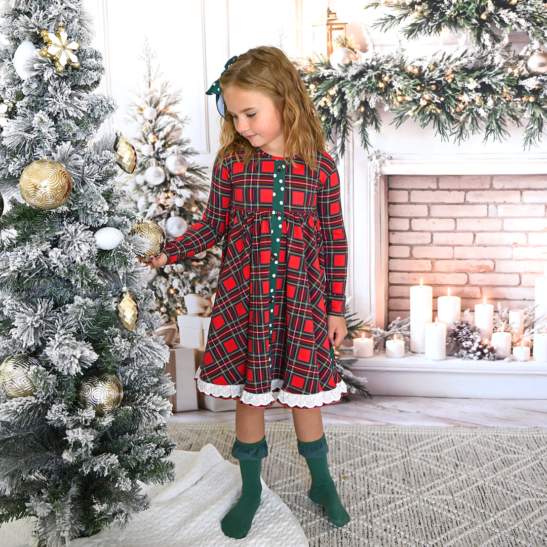 Holland BUTTON DRESS - Gigi and Max