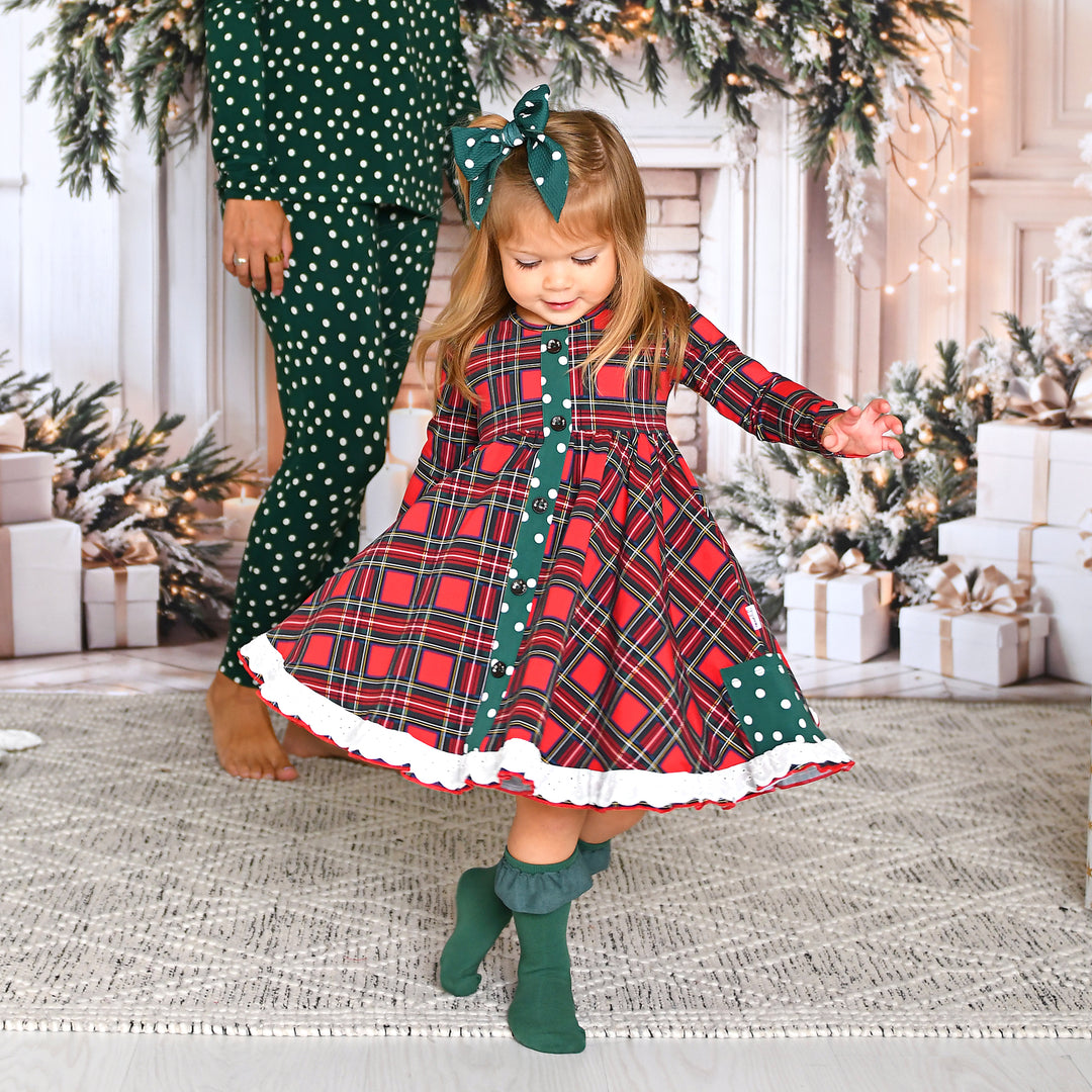 Holland BUTTON DRESS - Gigi and Max