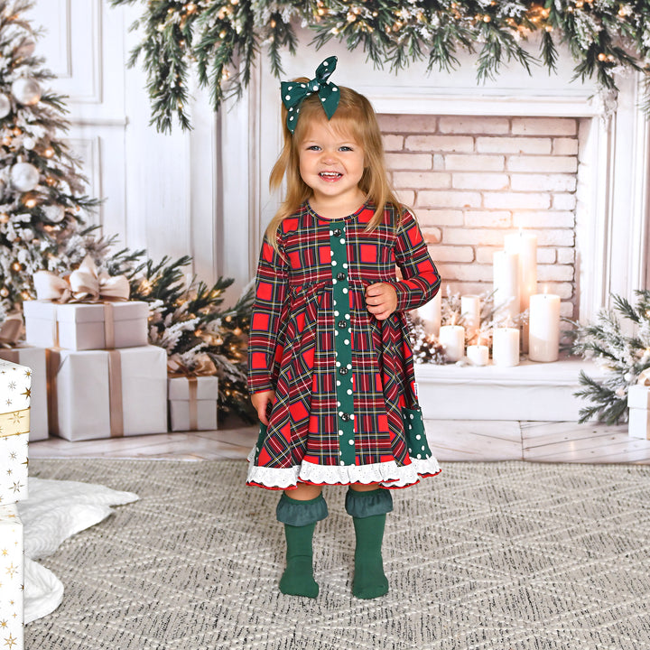 Holland BUTTON DRESS - Gigi and Max