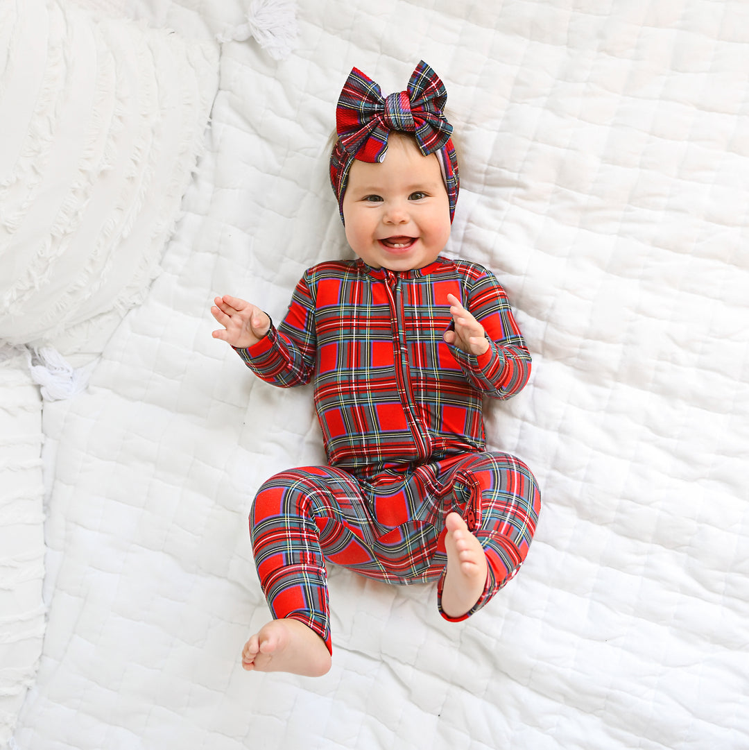 Holland Plaid HEADWRAP - Gigi and Max