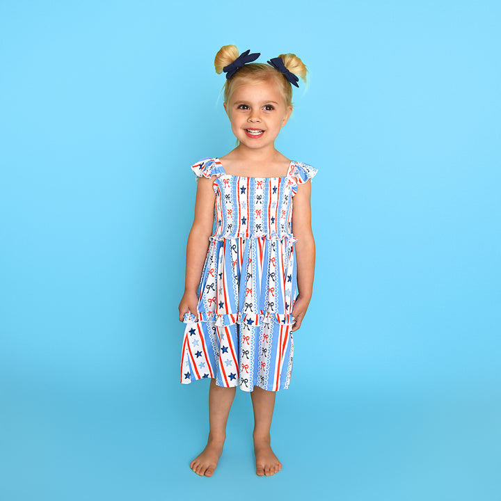 Jackie SMOCKED DRESS - Gigi and Max