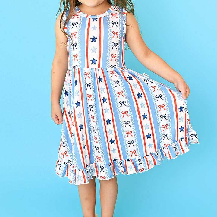 Jackie TANK TWIRL DRESS - Gigi and Max
