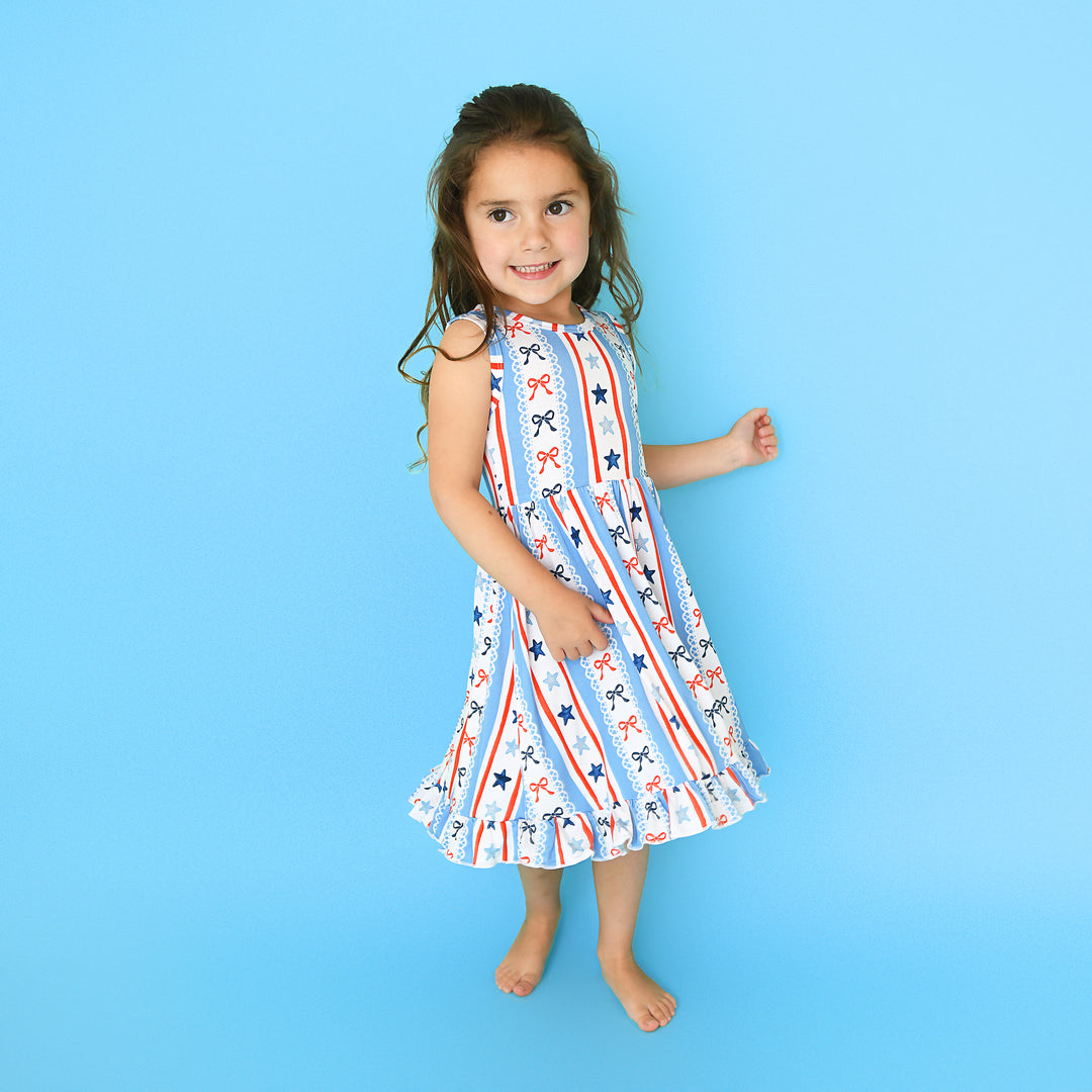 Jackie TANK TWIRL DRESS - Gigi and Max