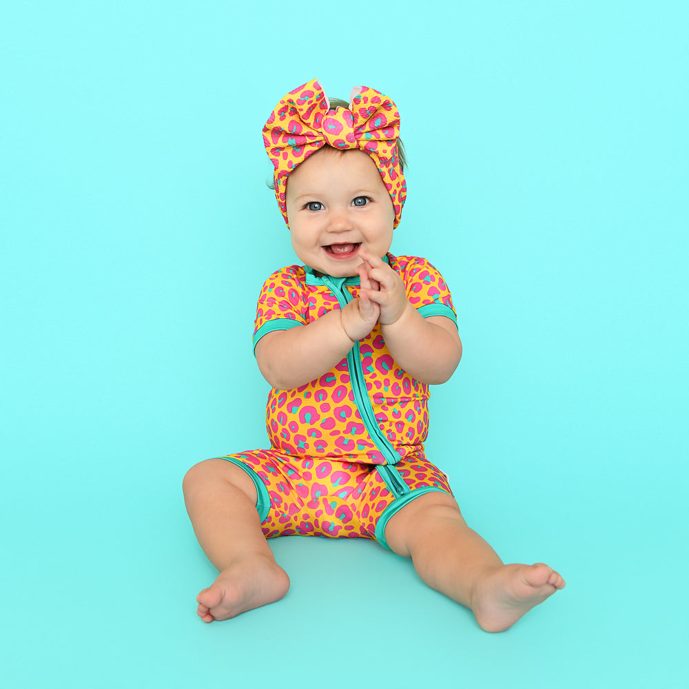 Kelly Leopard HEADWRAP - Gigi and Max