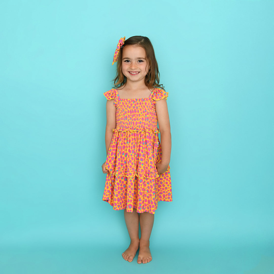 Kelly Leopard TANK TWIRL DRESS - Gigi and Max