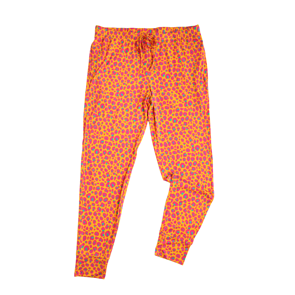 Kelly Leopard WOMENS LOUNGE JOGGERS - Gigi and Max