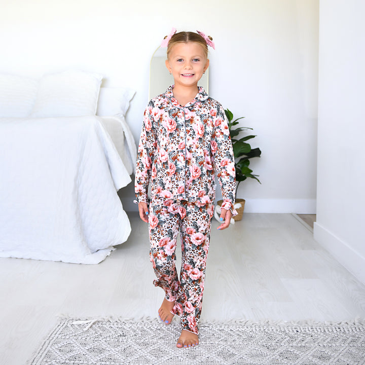 Laura KIDS RUFFLE LOUNGE SET - Gigi and Max