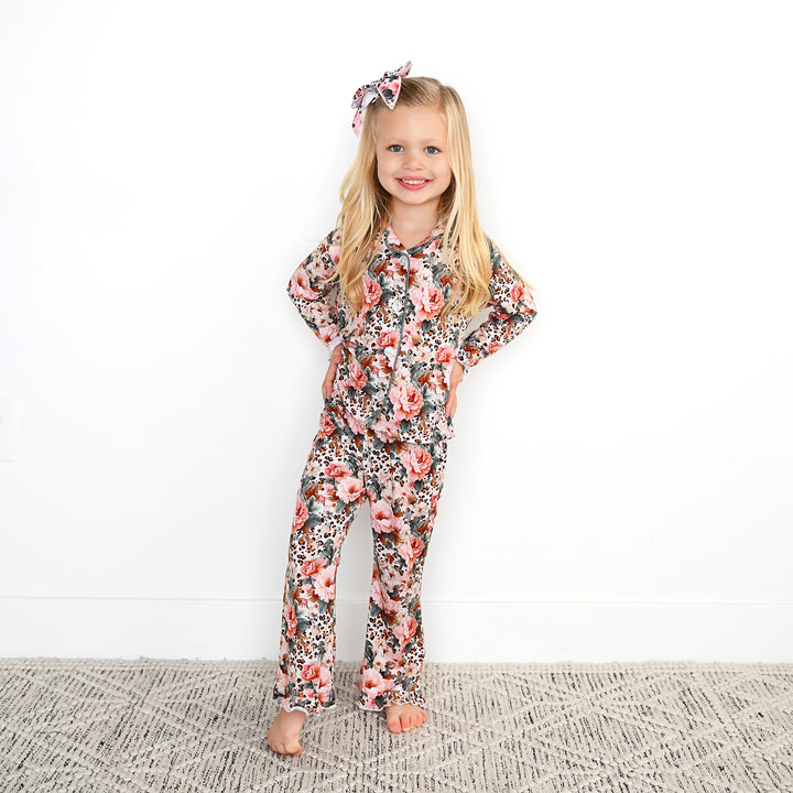 Laura KIDS RUFFLE LOUNGE SET - Gigi and Max