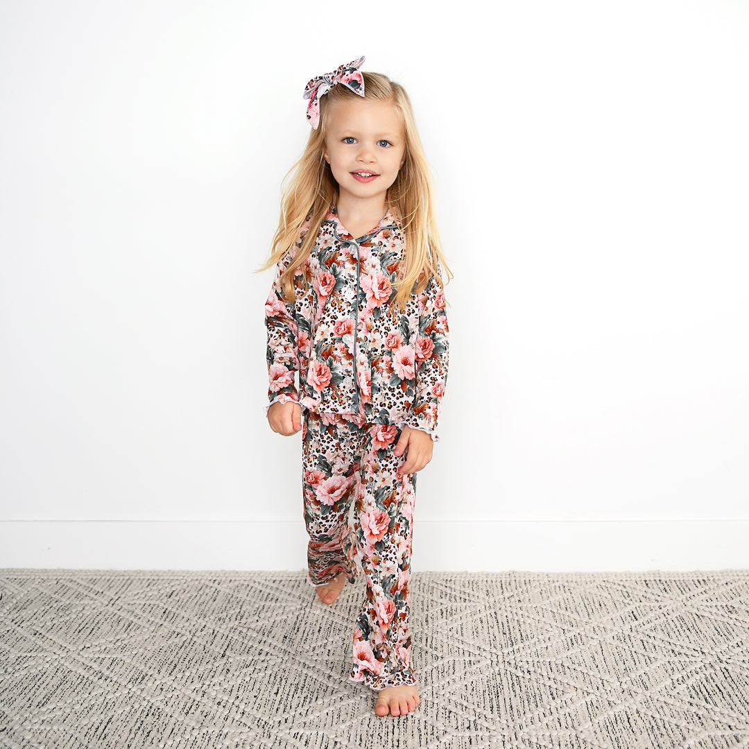 Laura KIDS RUFFLE LOUNGE SET - Gigi and Max