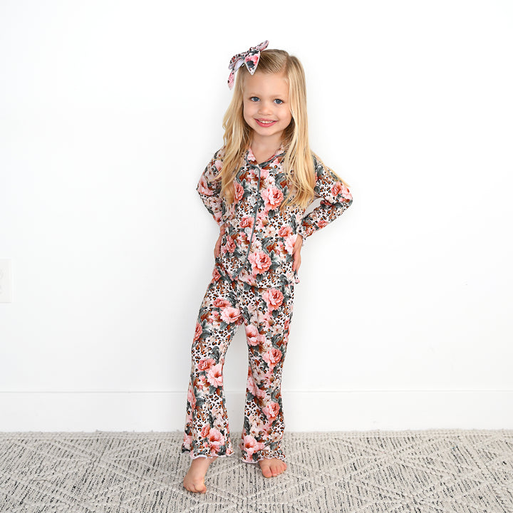 Laura KIDS RUFFLE LOUNGE SET