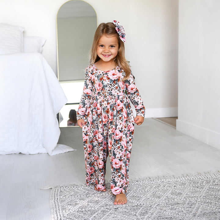 Laura WIDE LEG ROMPER