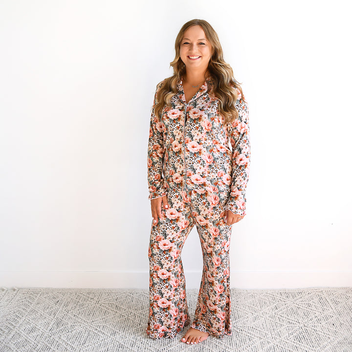 Laura WOMENS RUFFLE LOUNGE SET - Gigi and Max
