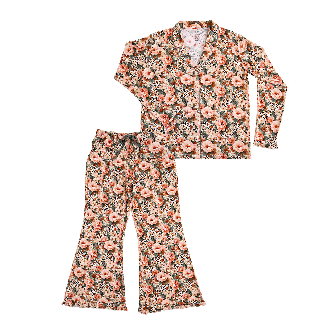 Laura WOMENS RUFFLE LOUNGE SET - Gigi and Max