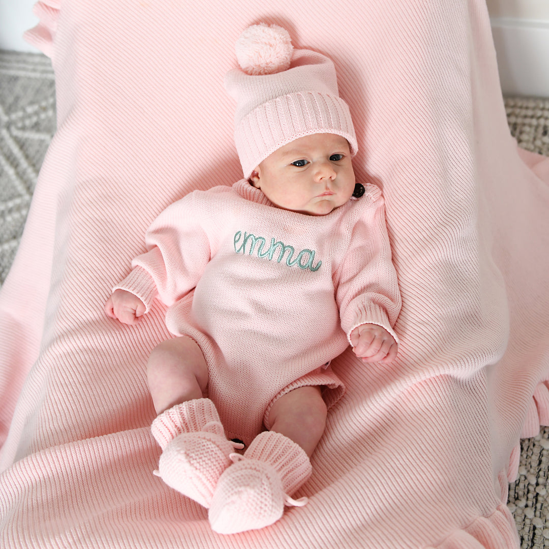 Light Pink KNIT BUBBLE - Gigi and Max